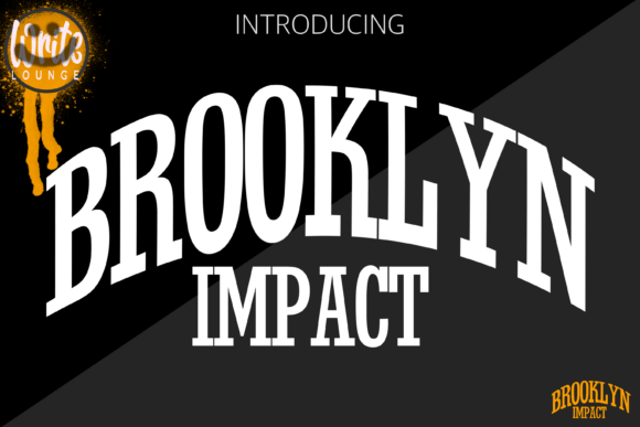 Brooklyn Impact: Bold Varsity Font for Sports & Branding