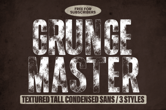 Grunge Master: Unleash Raw Typography Power