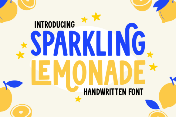 Sparkling Lemonade: A Fresh Font for Cheerful Designs