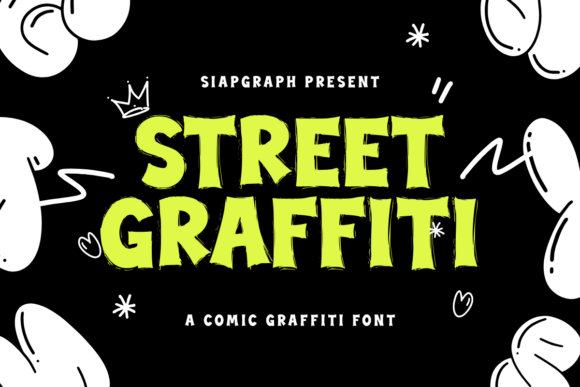 Street Graffiti: A Cool Typeface for Creative Projects