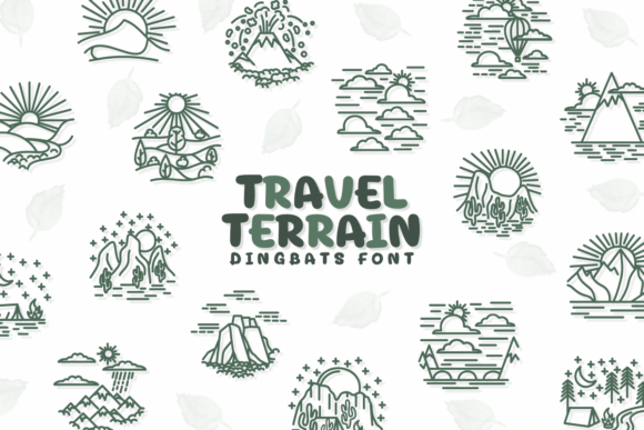 Travel Terrain: A Nature-Inspired Typeface for Outdoor Brands