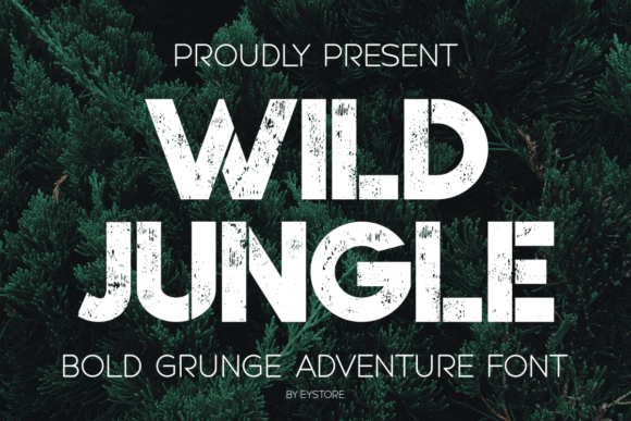 Wild Jungle: A Bold Typeface for Adventure